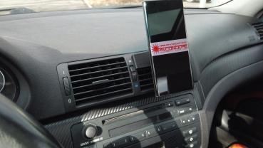 Handyhalter passend zu BMW 3er E46 Bj 98–07 Made in GERMANY inkl. Magnethalterung 360° Dreh-Schwenkbar!!